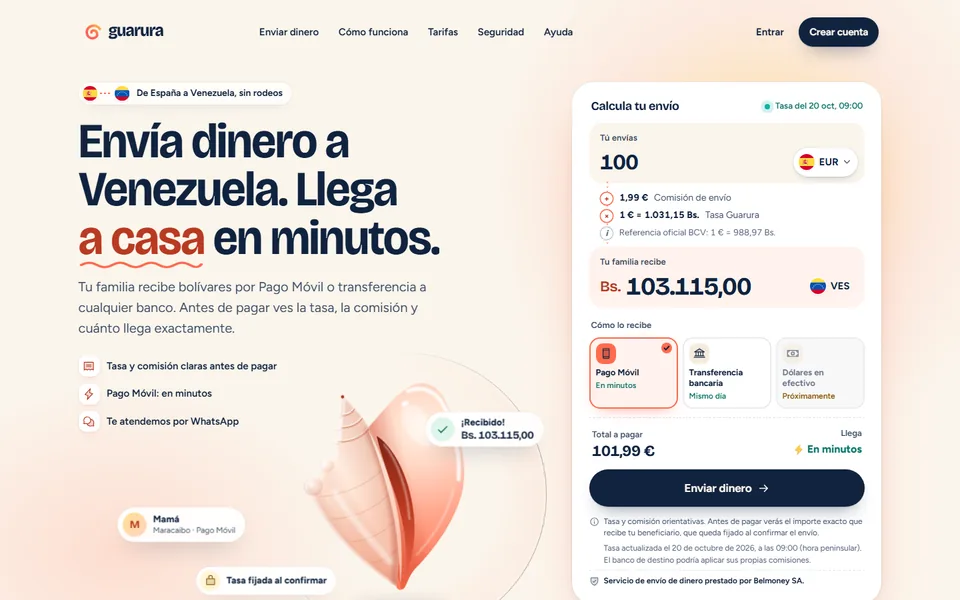 Portada de Caracola en escritorio